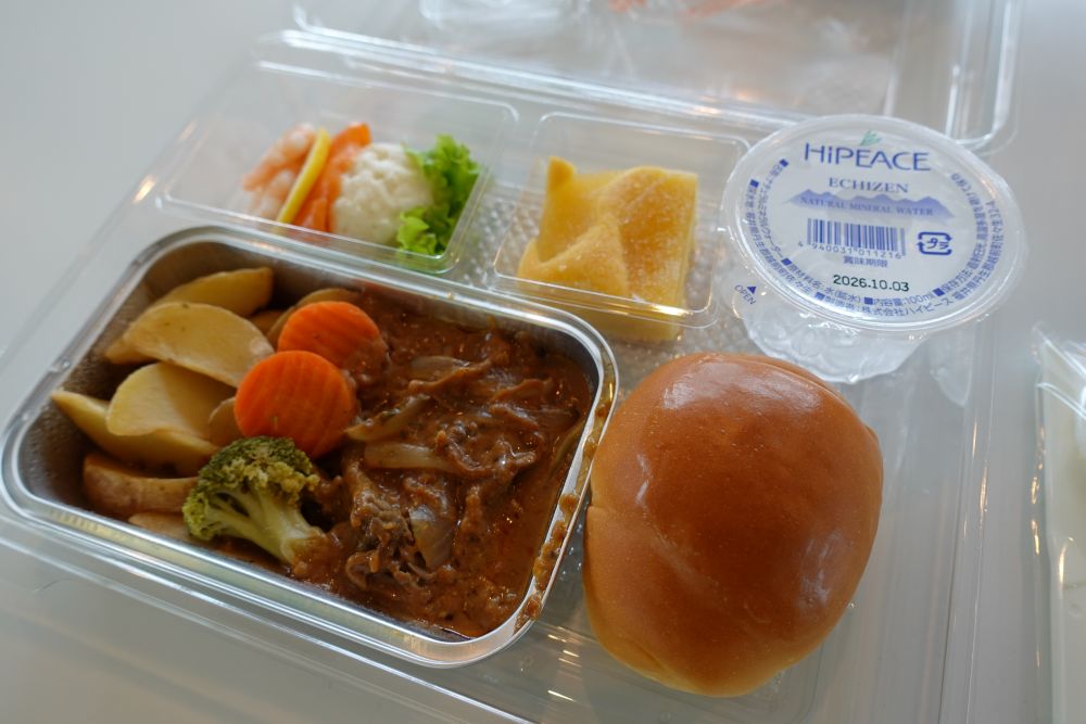 機内食の写真